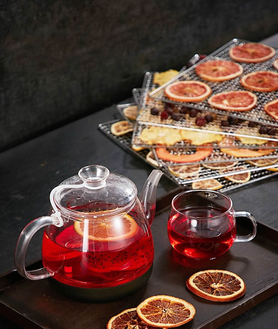 Deshidratador de Alimentos Eléctrico 12 Bandejas de Acero Inoxidable con Control de Temperatura