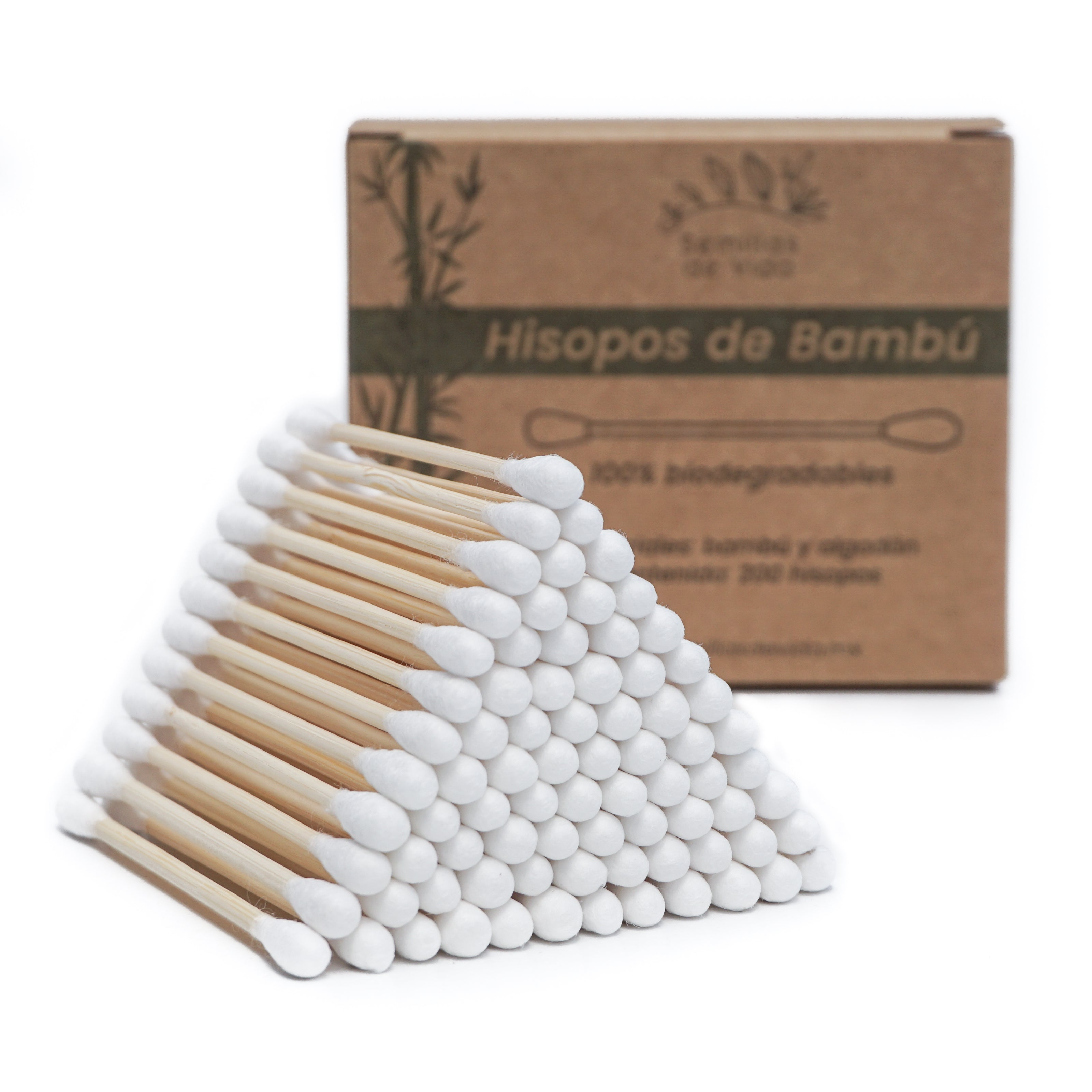 Hisopos de Bambú Biodegradables