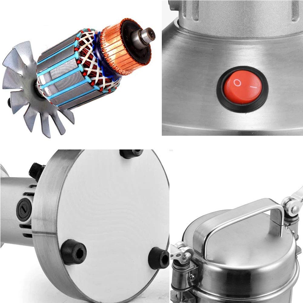 Molino Pulverizador Eléctrico de Granos, Semillas y Especias 100g